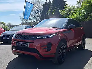 Used 2020 Land Rover Range Rover Evoque R-Dynamic Se Red - Interior and Exterior details 3