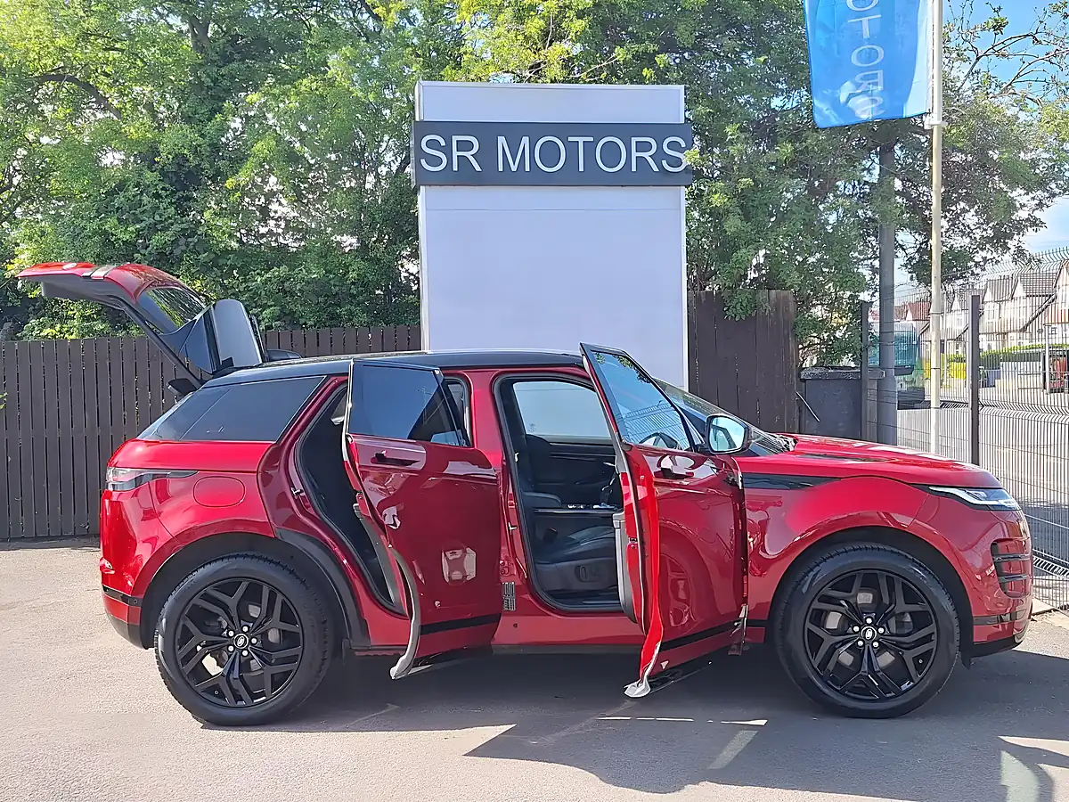Used 2020 Land Rover Range Rover Evoque R-Dynamic Se Red - Interior and Exterior details 7