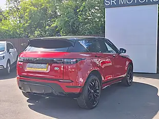 Used 2020 Land Rover Range Rover Evoque R-Dynamic Se Red - Interior and Exterior details 8