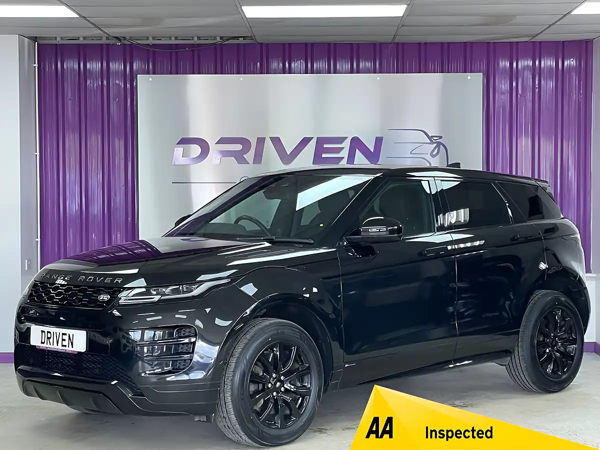 Used 2020 Land Rover Range Rover Evoque R-Dynamic Se Santorini Black - Front View