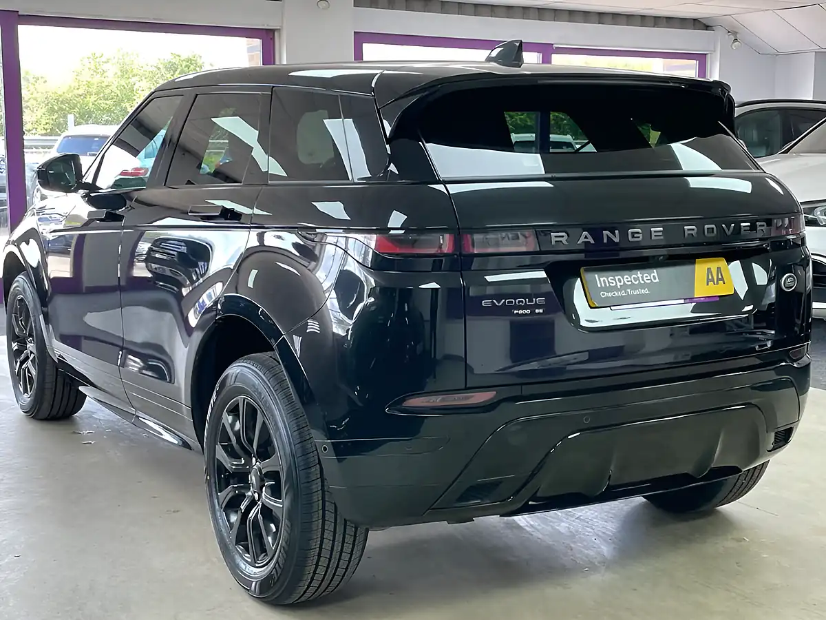 Used 2020 Land Rover Range Rover Evoque R-Dynamic Se Santorini Black - Interior and Exterior details 8