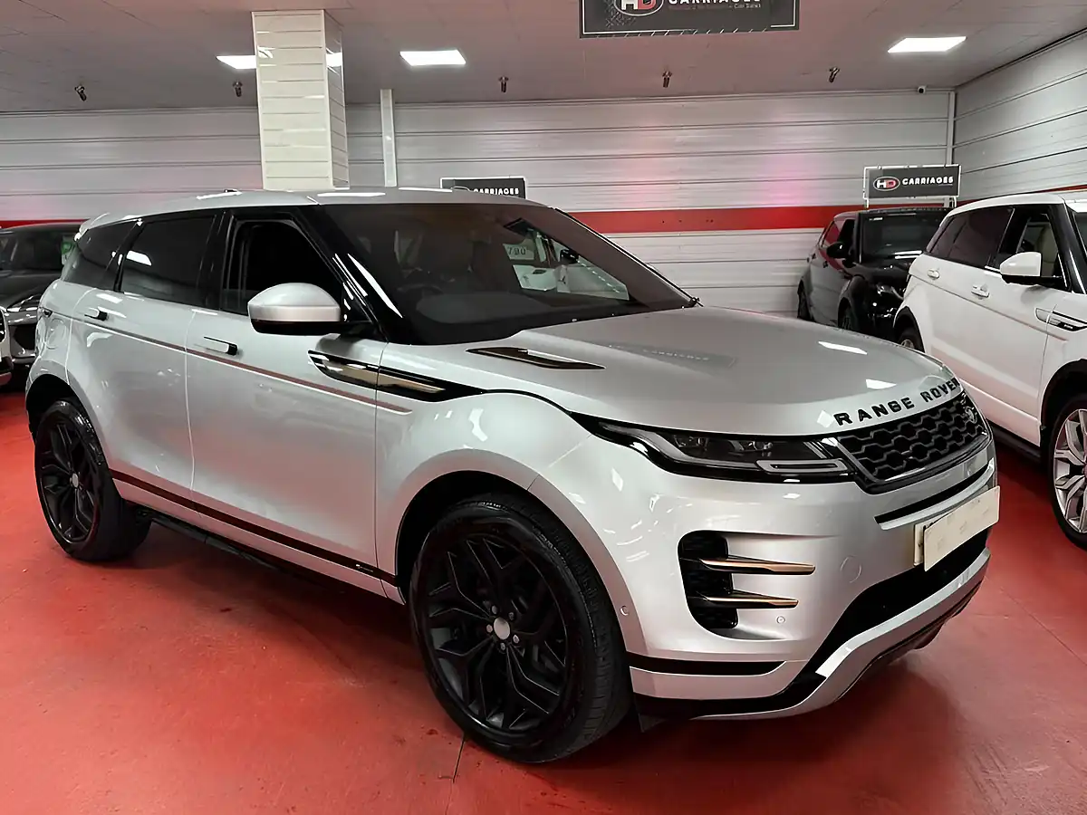 Used 2020 Land Rover Range Rover Evoque R-Dynamic Se Silver - Interior and Exterior details 2