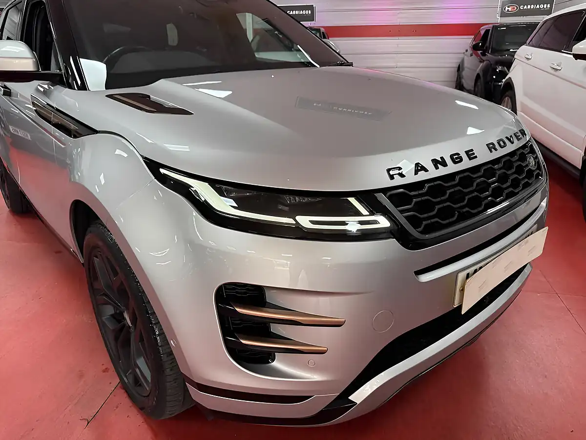 Used 2020 Land Rover Range Rover Evoque R-Dynamic Se Silver - Interior and Exterior details 4
