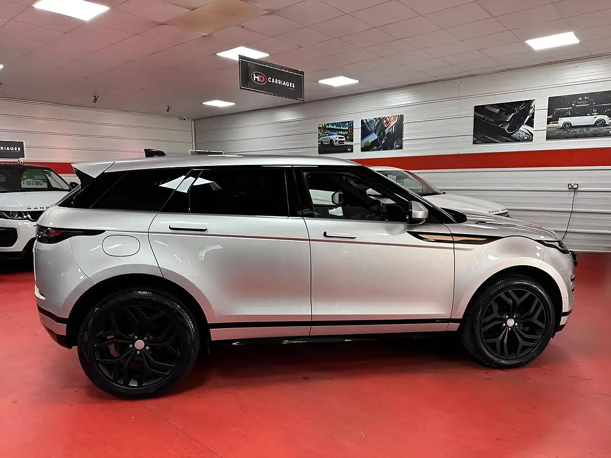 Used 2020 Land Rover Range Rover Evoque R-Dynamic Se Silver - Interior and Exterior details 5