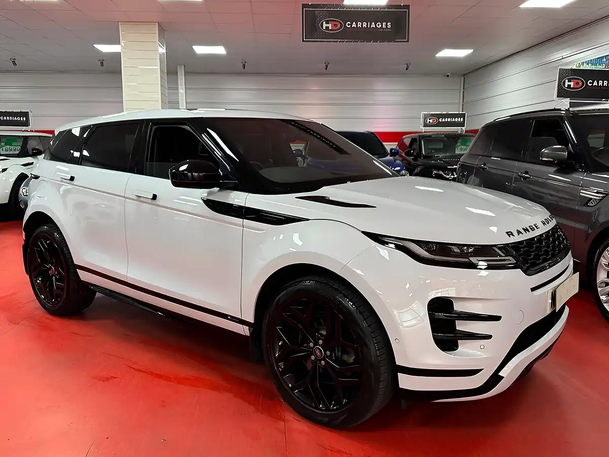 Used 2020 Land Rover Range Rover Evoque R-Dynamic Se White - Interior and Exterior details 2