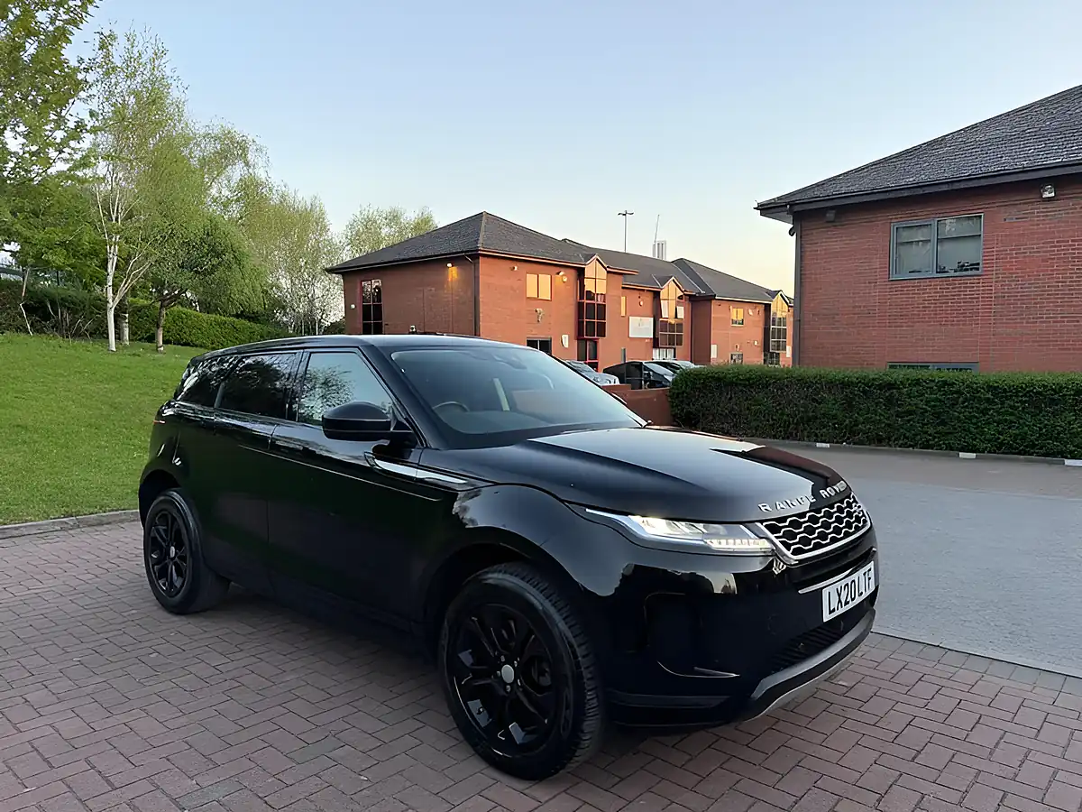 Used 2020 Land Rover Range Rover Evoque S Black - Front View