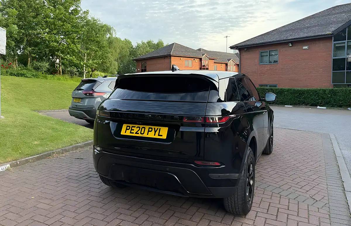 Used 2020 Land Rover Range Rover Evoque S Black - Interior and Exterior details 7