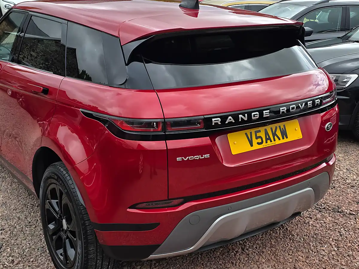 Used 2020 Land Rover Range Rover Evoque S Firenze Red Pearl - Interior and Exterior details 16