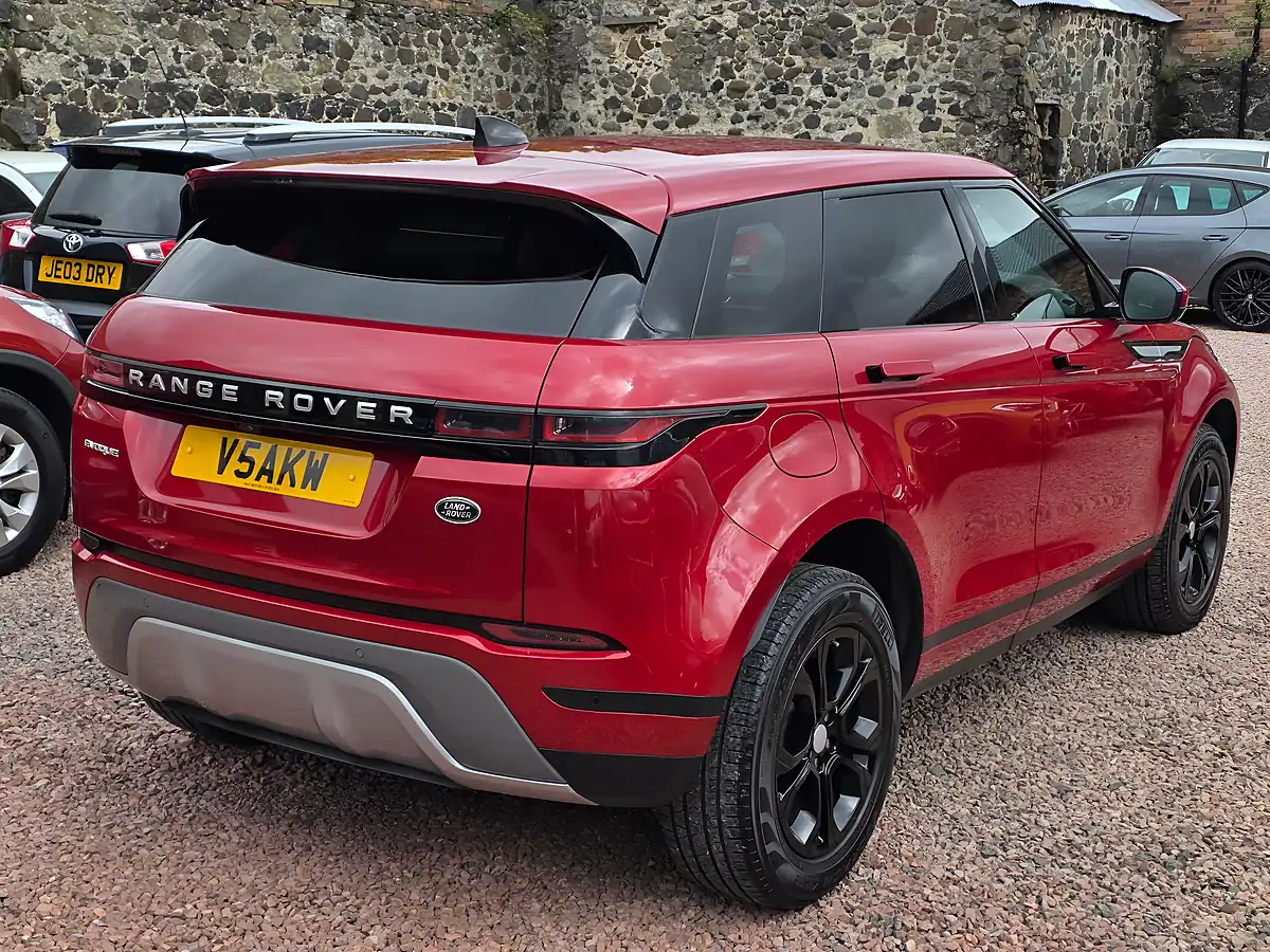 Used 2020 Land Rover Range Rover Evoque S Firenze Red Pearl - Interior and Exterior details 18