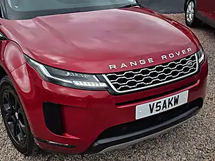 Used 2020 Land Rover Range Rover Evoque S Firenze Red Pearl - Interior and Exterior details 2