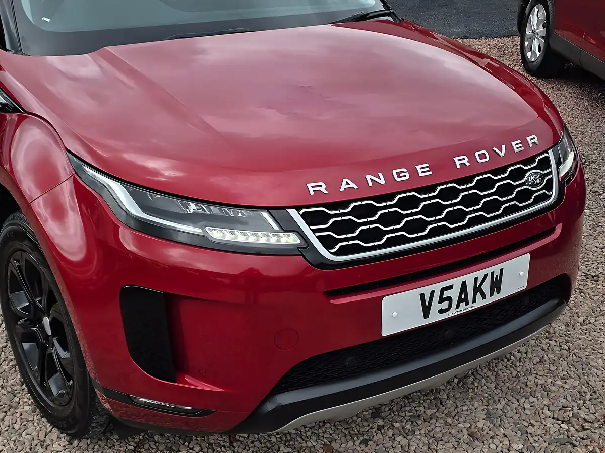 Used 2020 Land Rover Range Rover Evoque S Firenze Red Pearl - Interior and Exterior details 2