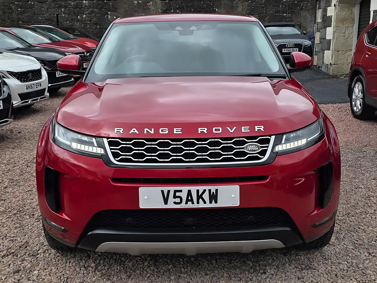 Used 2020 Land Rover Range Rover Evoque S Firenze Red Pearl - Interior and Exterior details 3