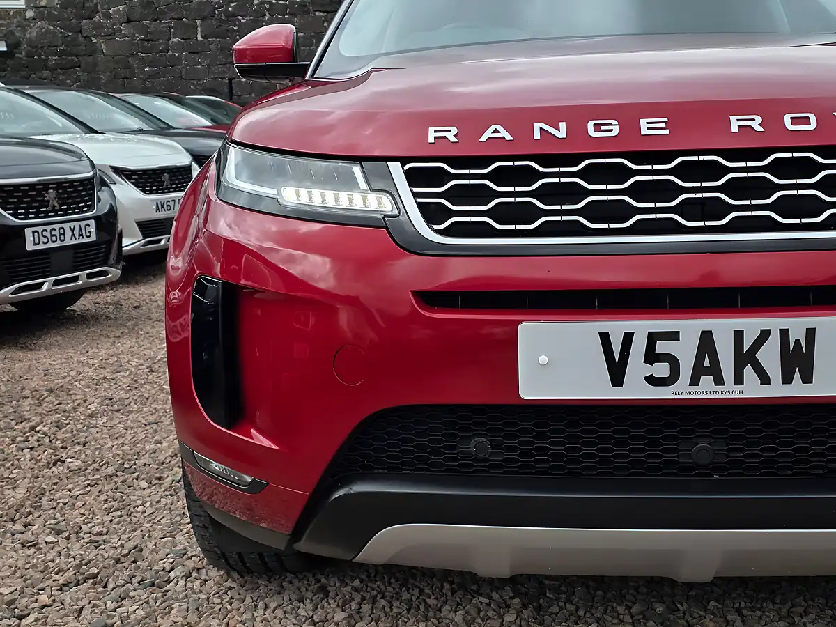 Used 2020 Land Rover Range Rover Evoque S Firenze Red Pearl - Interior and Exterior details 4