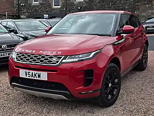Used 2020 Land Rover Range Rover Evoque S Firenze Red Pearl - Interior and Exterior details 5