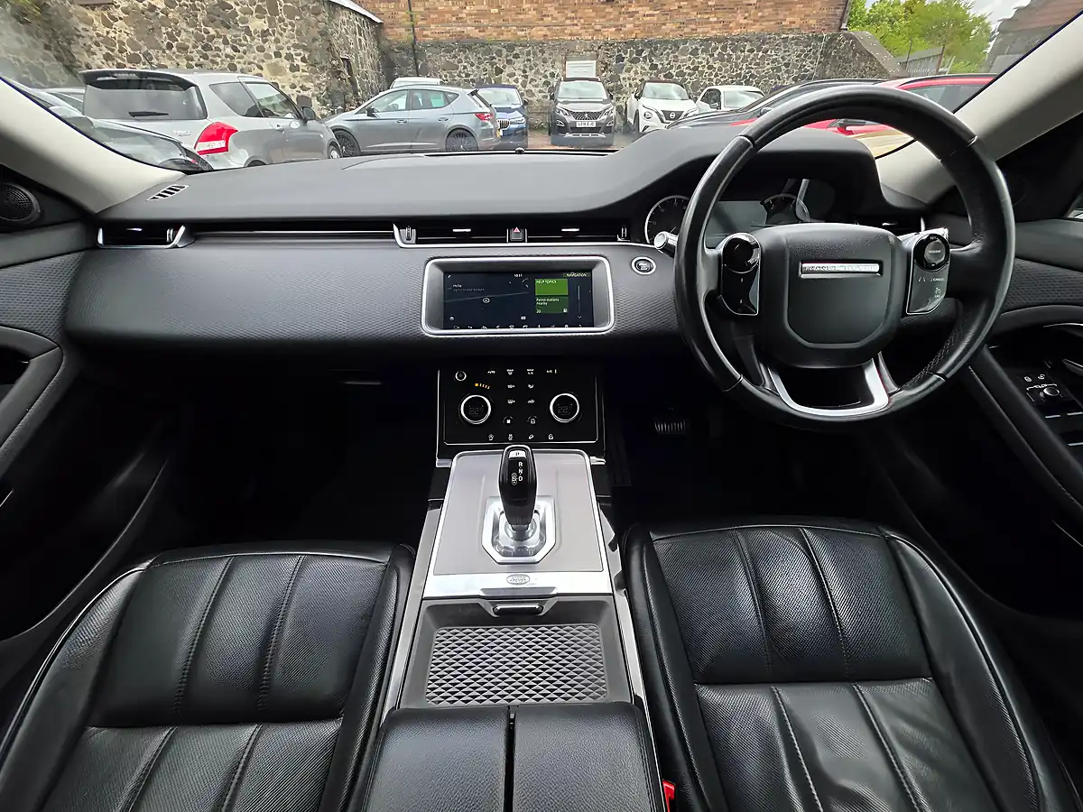 Used 2020 Land Rover Range Rover Evoque S Firenze Red Pearl - Interior and Exterior details 7