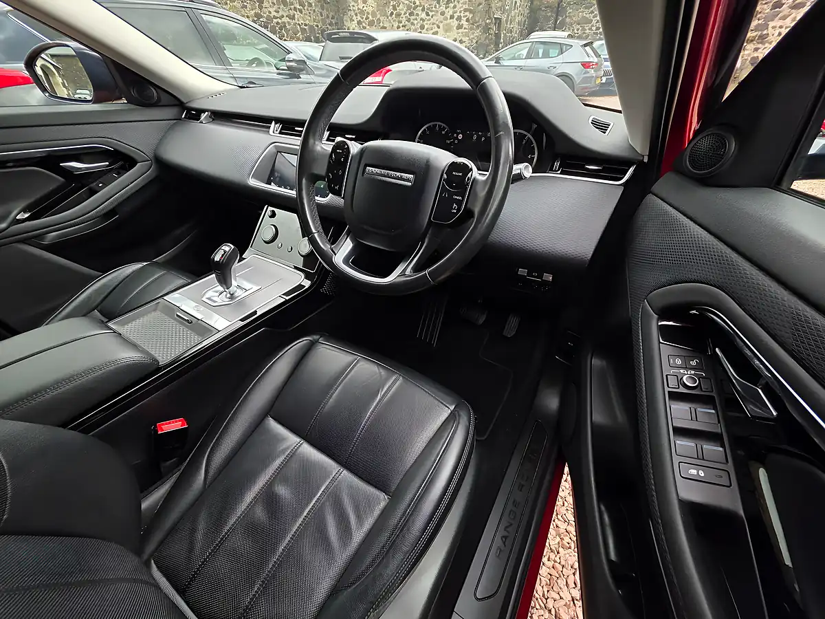 Used 2020 Land Rover Range Rover Evoque S Firenze Red Pearl - Interior and Exterior details 8