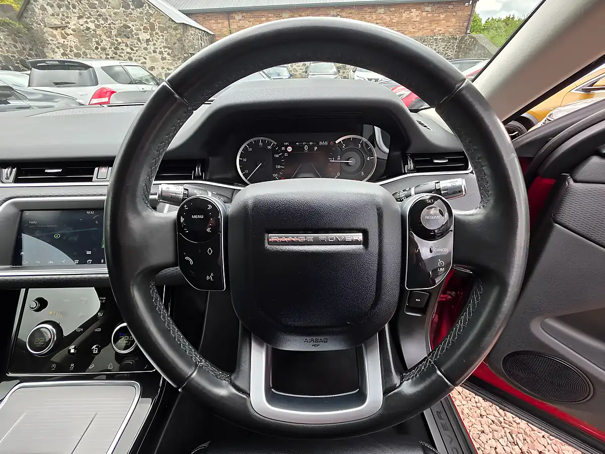 Used 2020 Land Rover Range Rover Evoque S Firenze Red Pearl - Interior and Exterior details 9