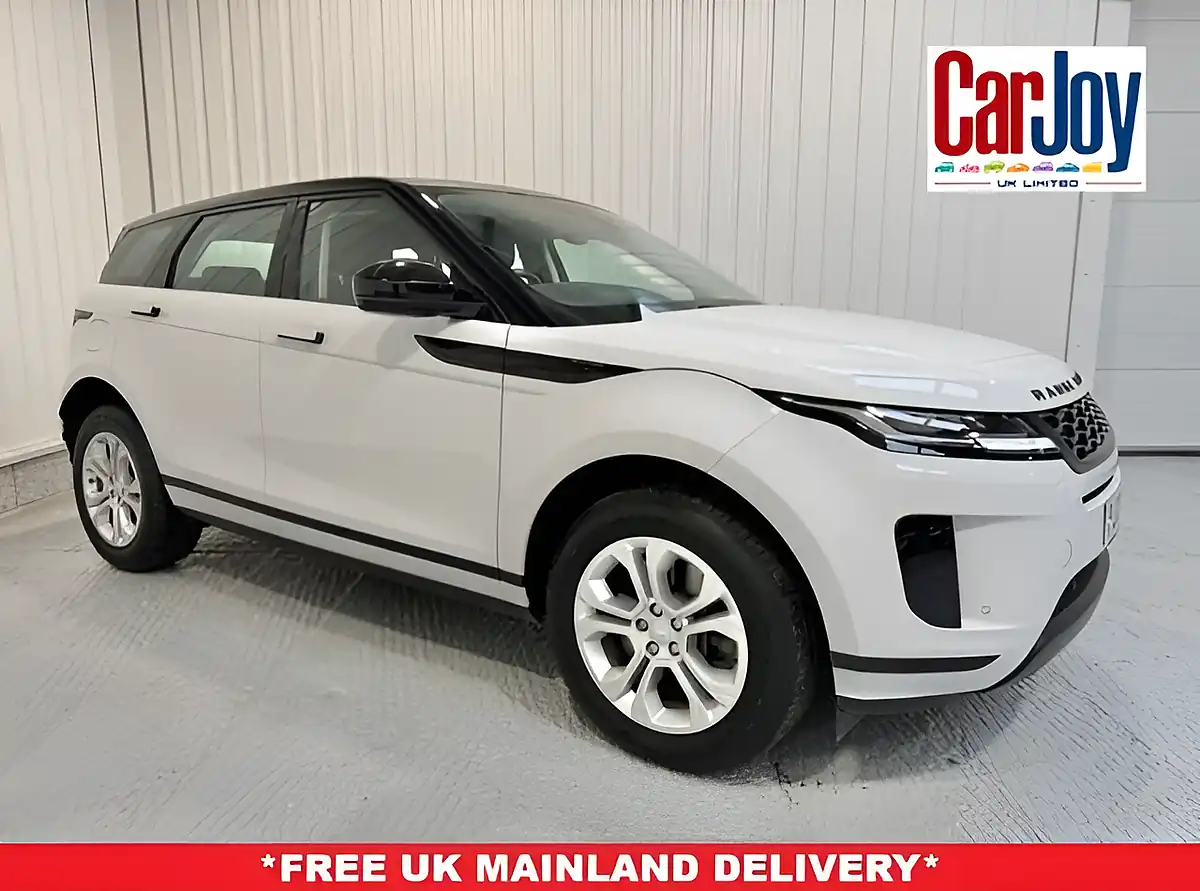 Used 2020 Land Rover Range Rover Evoque S Fuji White - Front View