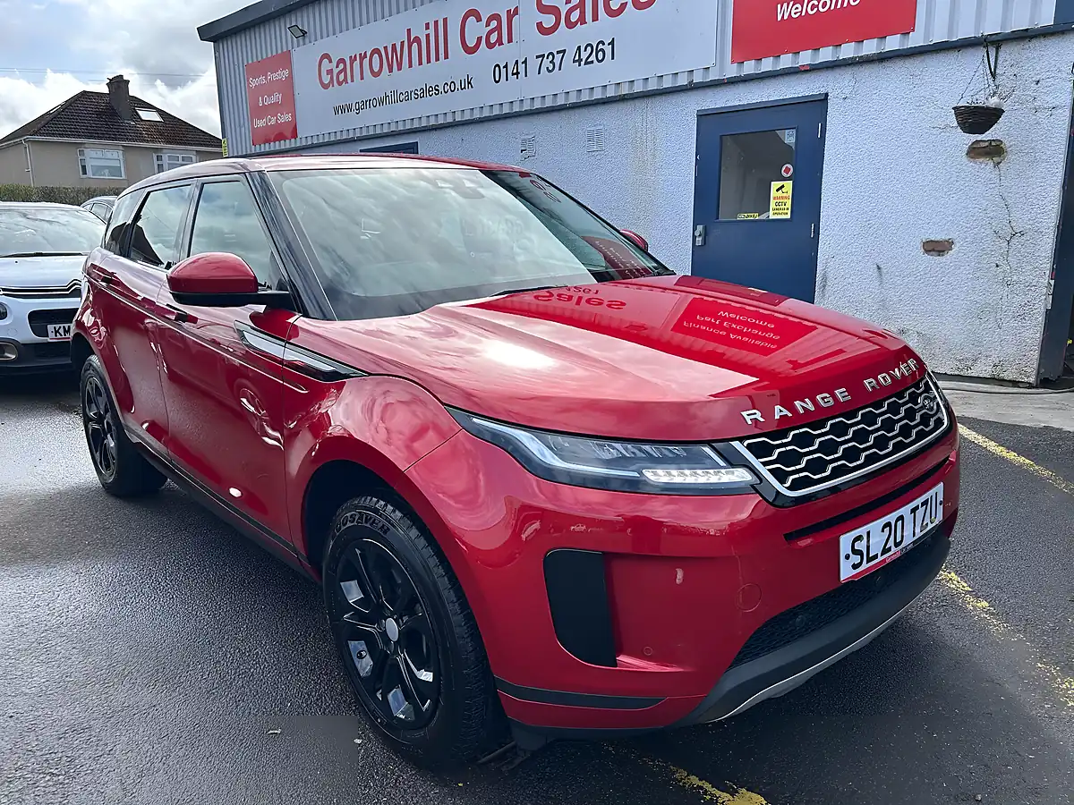 Used 2020 Land Rover Range Rover Evoque S Red - Interior and Exterior details 3