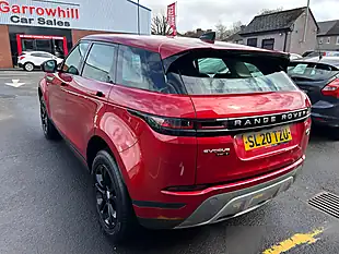 Used 2020 Land Rover Range Rover Evoque S Red - Interior and Exterior details 9