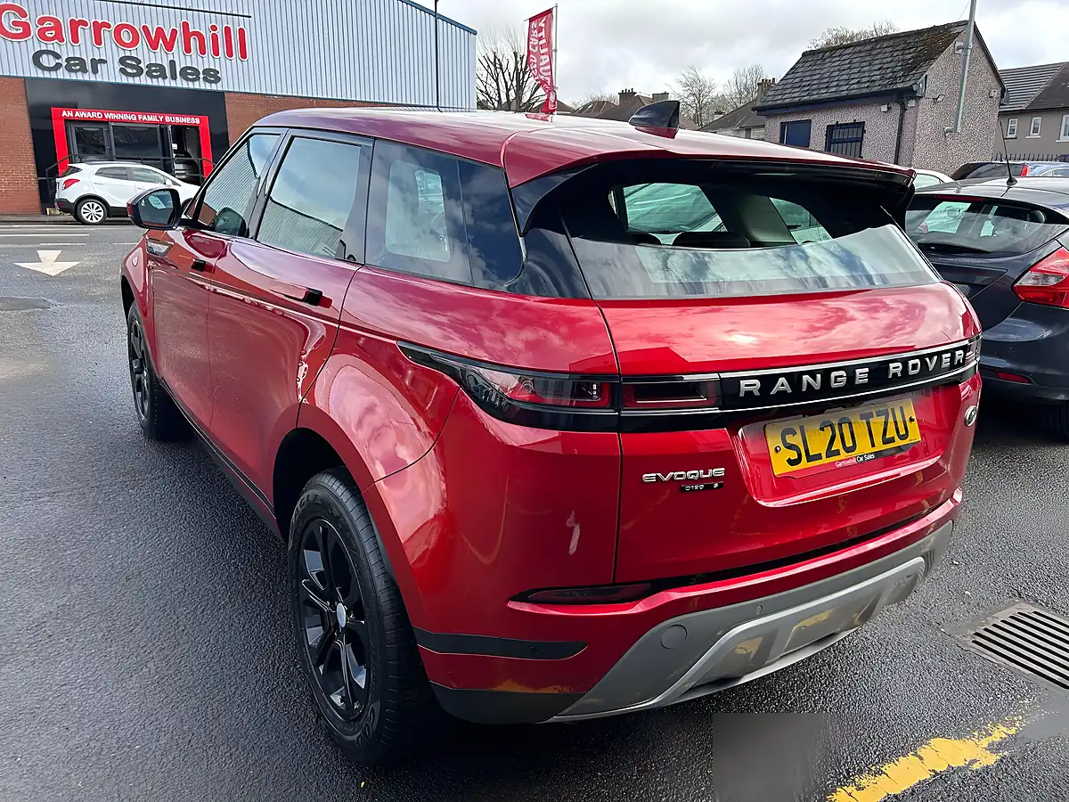 Used 2020 Land Rover Range Rover Evoque S Red - Interior and Exterior details 9