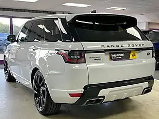 Used 2020 Land Rover Range Rover Hse Dynamic White - Interior and Exterior details 8