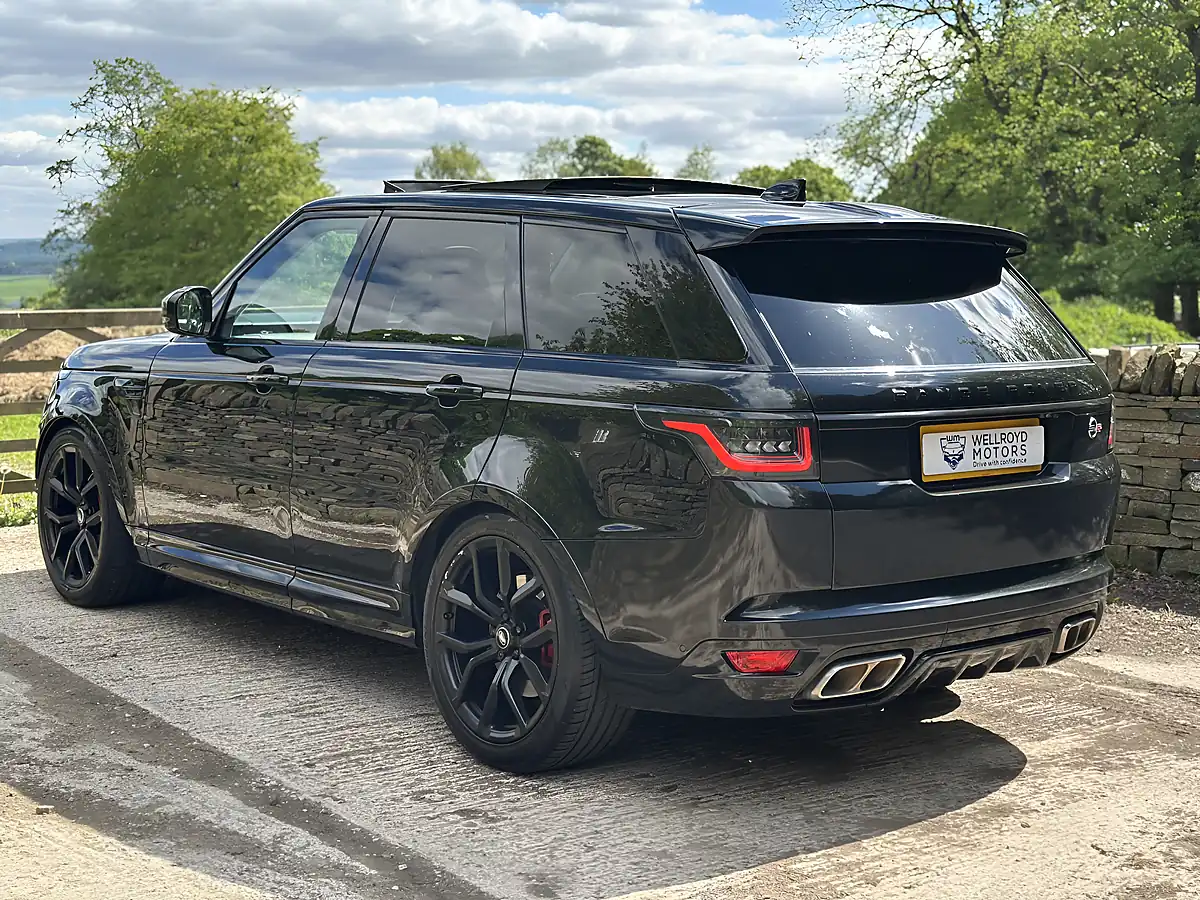 Used 2020 Land Rover Range Rover Sport Black - Interior and Exterior details 14