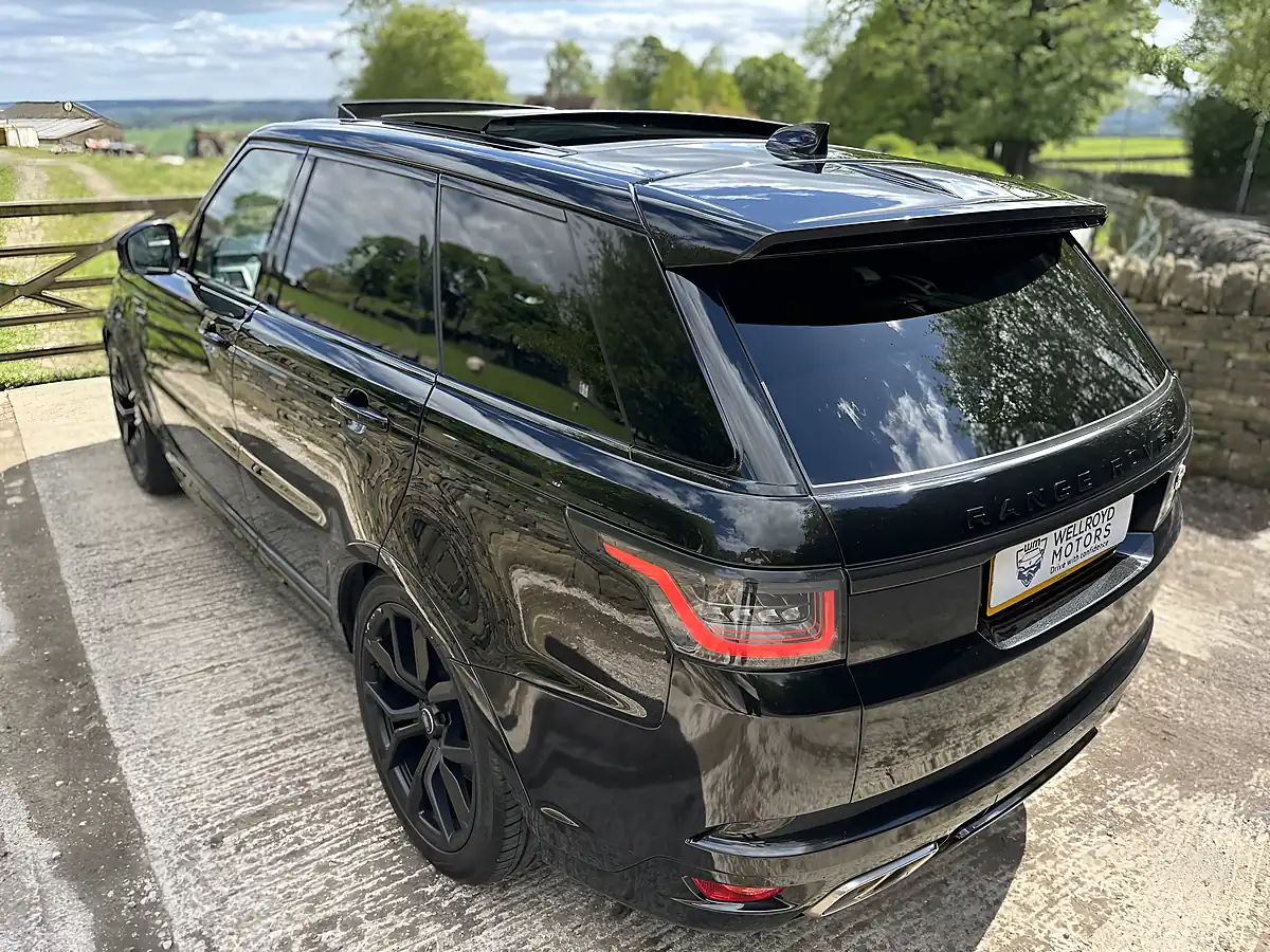 Used 2020 Land Rover Range Rover Sport Black - Interior and Exterior details 16