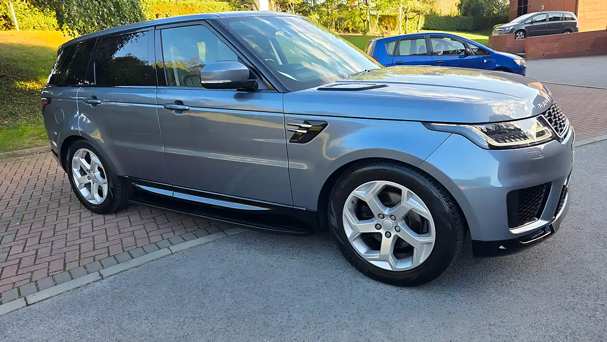 Used 2020 Land Rover Range Rover Sport Hse Blue - Interior and Exterior details 4