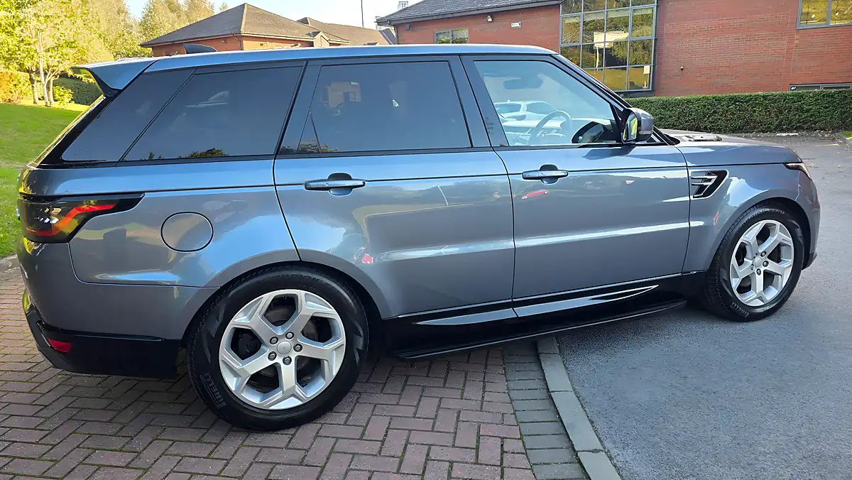 Used 2020 Land Rover Range Rover Sport Hse Blue - Interior and Exterior details 8