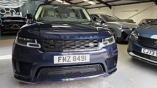 Used 2020 Land Rover Range Rover Sport Hse Blue - Interior and Exterior details 2