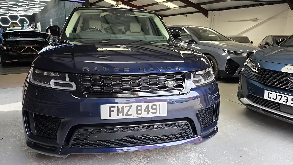 Used 2020 Land Rover Range Rover Sport Hse Blue - Interior and Exterior details 2