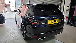 Used 2020 Land Rover Range Rover Sport Hse Blue - Interior and Exterior details 4