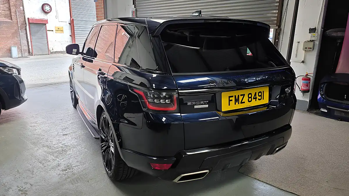 Used 2020 Land Rover Range Rover Sport Hse Blue - Interior and Exterior details 4