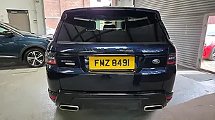 Used 2020 Land Rover Range Rover Sport Hse Blue - Interior and Exterior details 5
