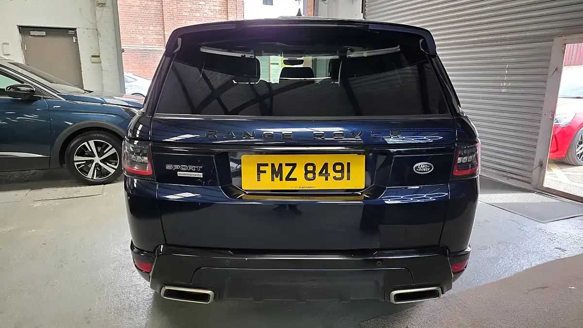 Used 2020 Land Rover Range Rover Sport Hse Blue - Interior and Exterior details 5