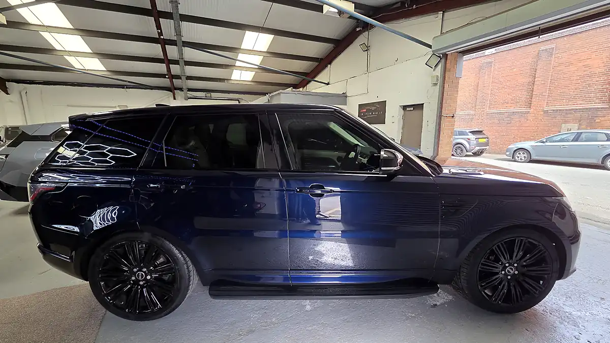 Used 2020 Land Rover Range Rover Sport Hse Blue - Interior and Exterior details 7