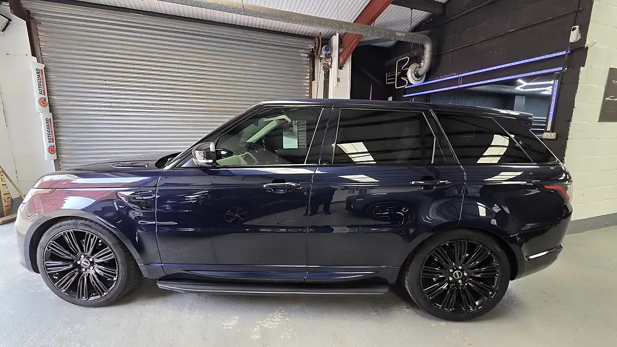 Used 2020 Land Rover Range Rover Sport Hse Blue - Interior and Exterior details 8
