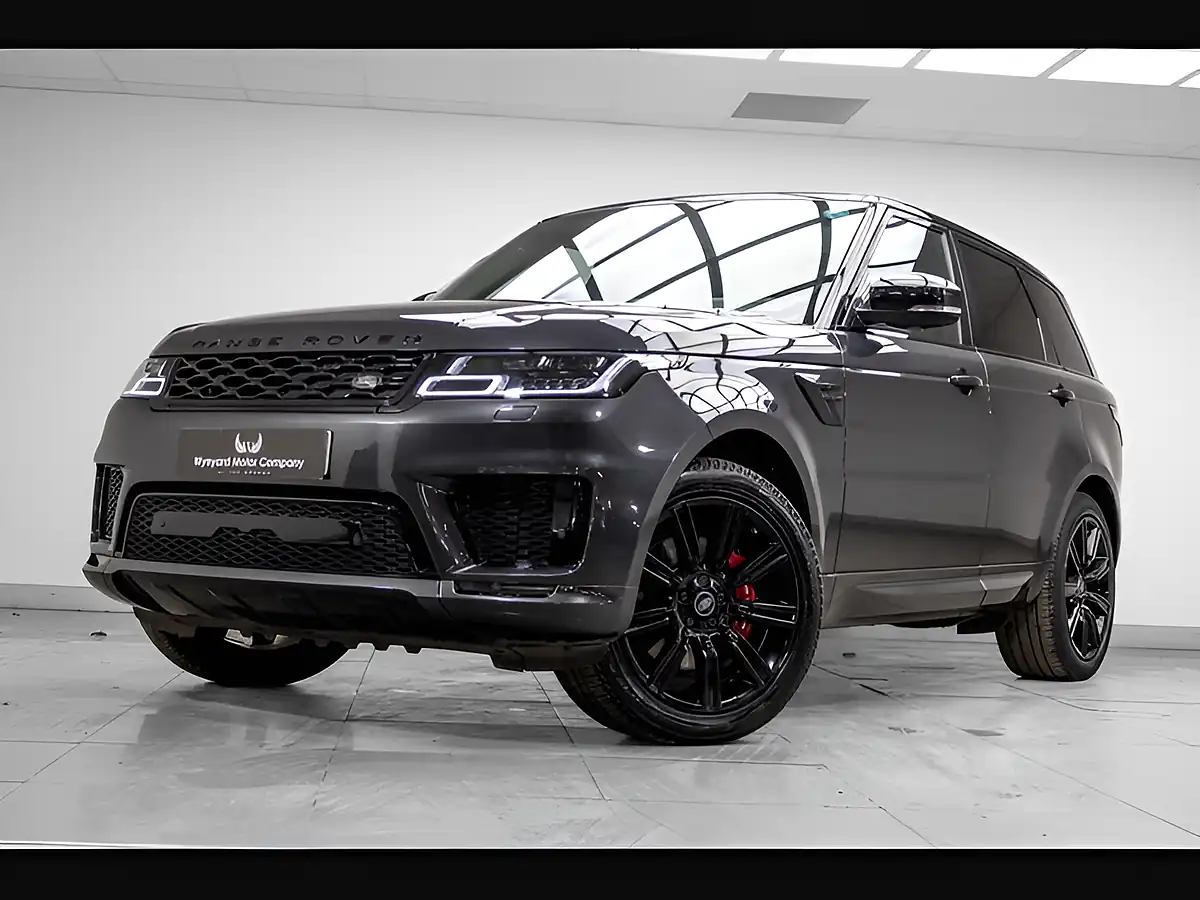 Used 2020 Land Rover Range Rover Sport Hse Dynamic Black Grey - Front View