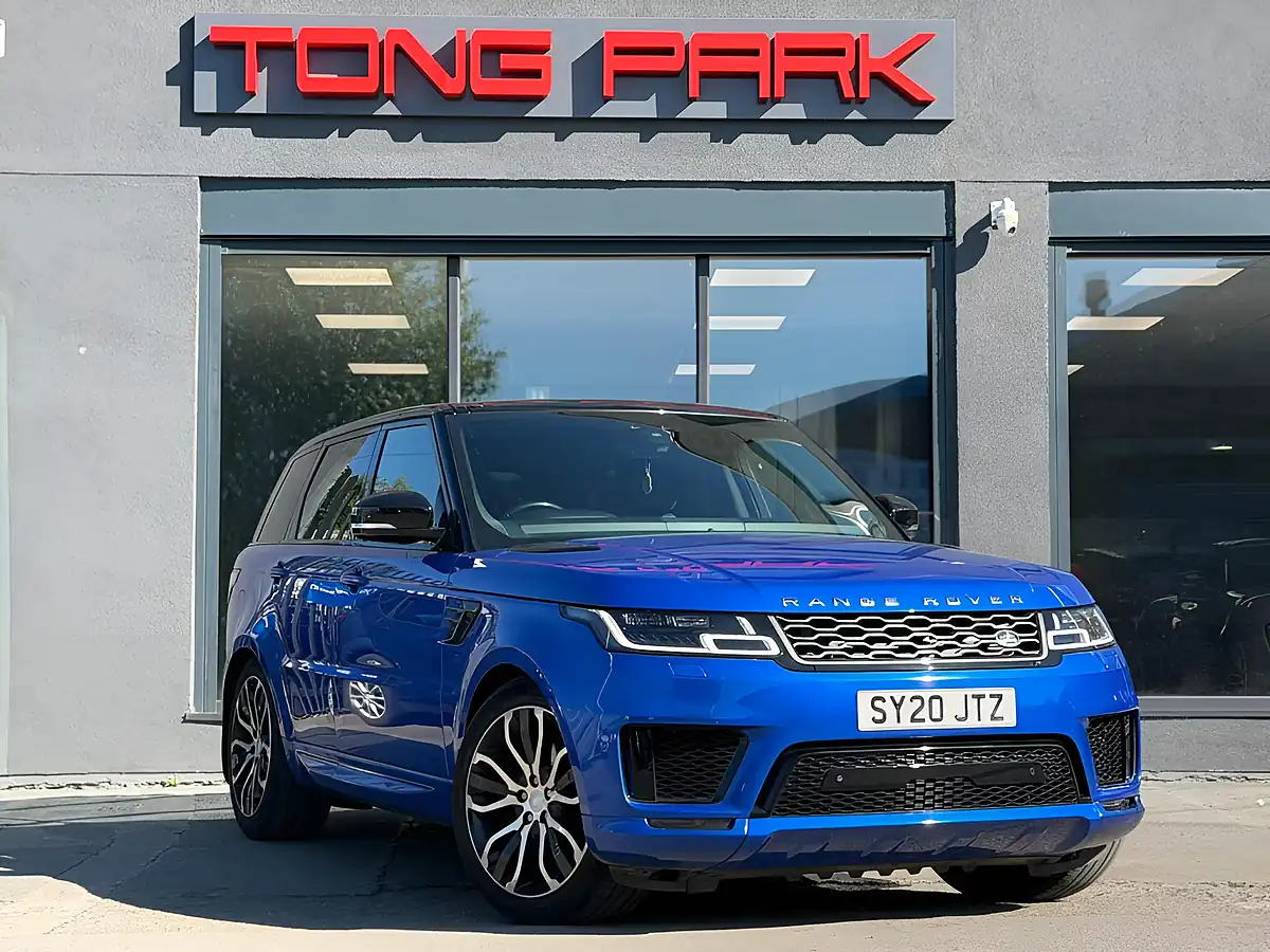 Used 2020 Land Rover Range Rover Sport Hse Dynamic Blue - Front View