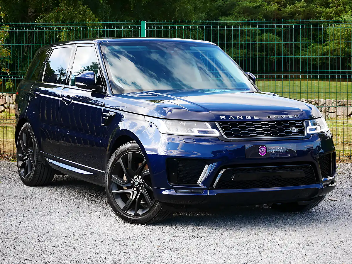 Used 2020 Land Rover Range Rover Sport Hse Dynamic Blue - Front View