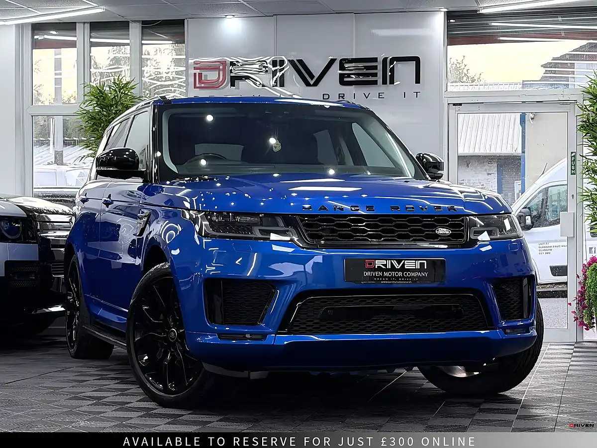 Used 2020 Land Rover Range Rover Sport Hse Dynamic Blue - Front View