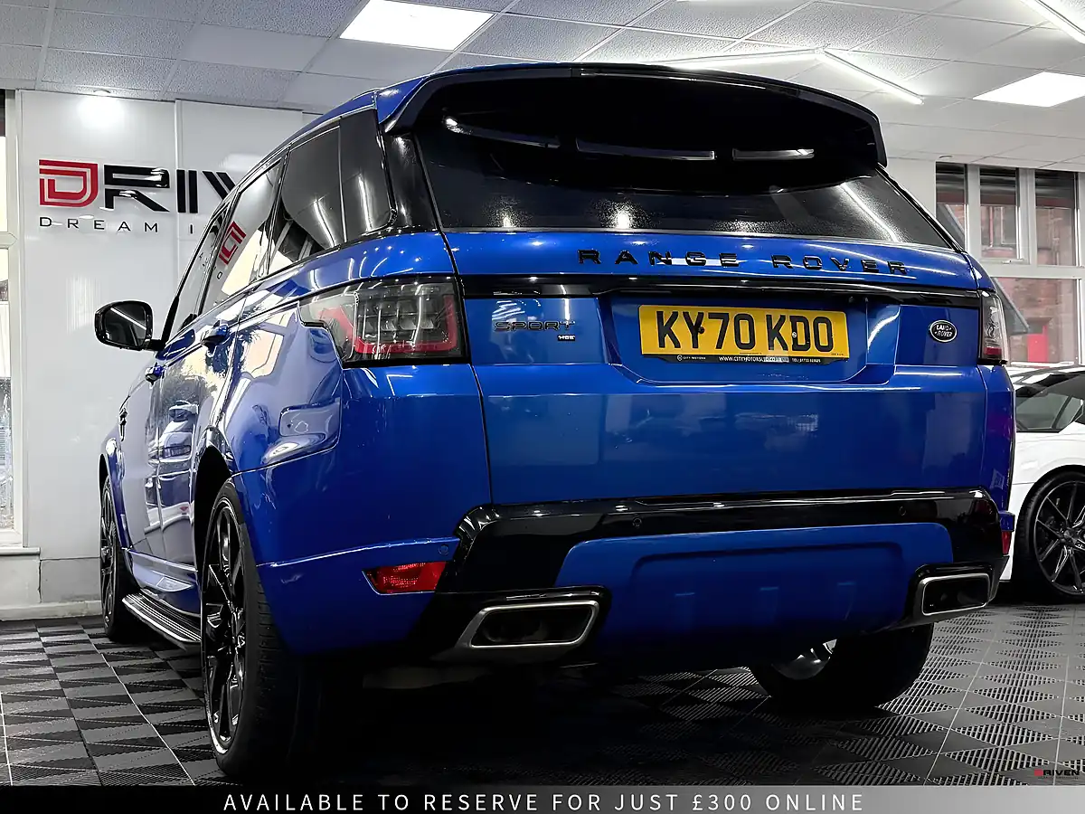 Used 2020 Land Rover Range Rover Sport Hse Dynamic Blue - Interior and Exterior details 20