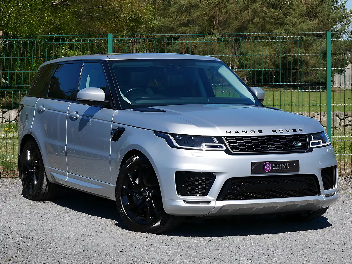 Used 2020 Land Rover Range Rover Sport Hse Dynamic Silver - Front View