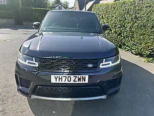 Used 2020 Land Rover Range Rover Sport Hse Portofino Blue - Interior and Exterior details 2