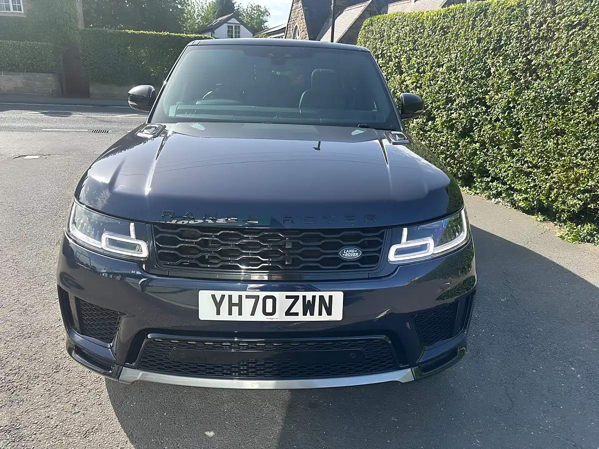 Used 2020 Land Rover Range Rover Sport Hse Portofino Blue - Interior and Exterior details 2