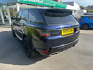 Used 2020 Land Rover Range Rover Sport Hse Portofino Blue - Interior and Exterior details 6