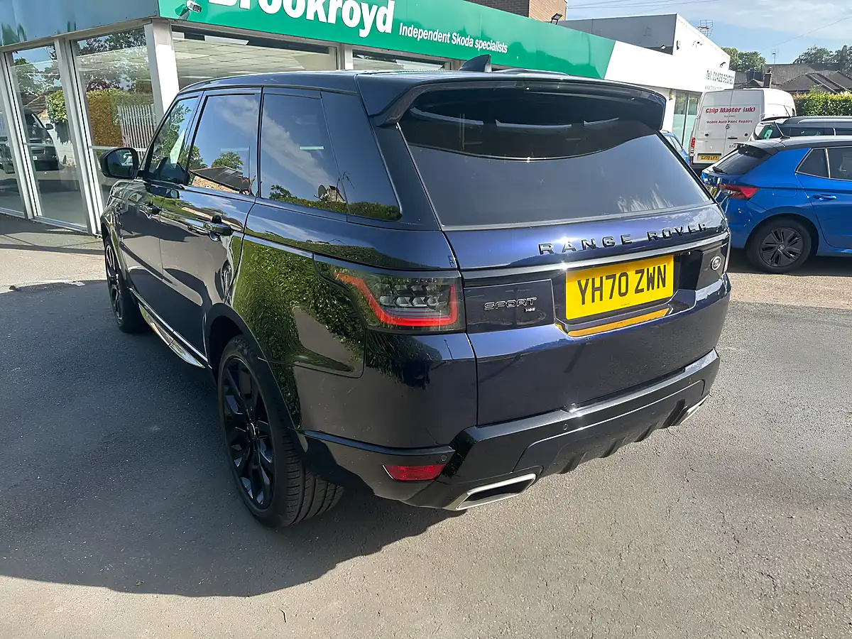 Used 2020 Land Rover Range Rover Sport Hse Portofino Blue - Interior and Exterior details 6