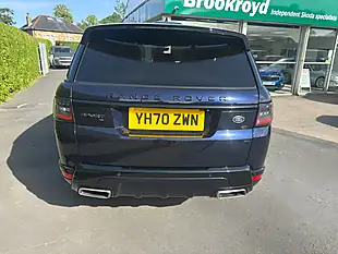 Used 2020 Land Rover Range Rover Sport Hse Portofino Blue - Interior and Exterior details 7