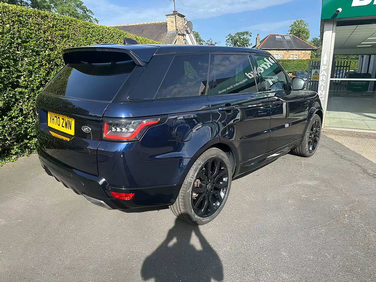 Used 2020 Land Rover Range Rover Sport Hse Portofino Blue - Interior and Exterior details 8